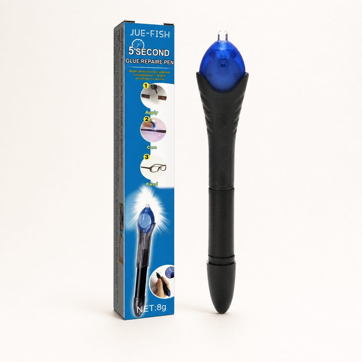 JUE FISH Quick Repair Adhesive Pen 8 g / 1 Pack - Image 3
