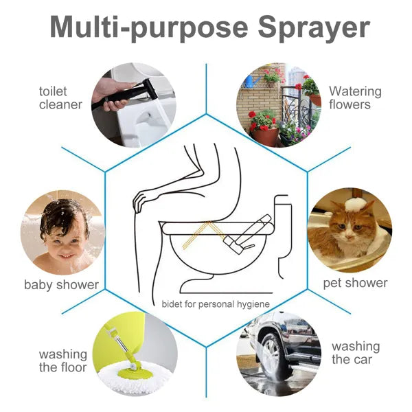 Bidet Sprayer for Toilet Handheld Cloth Diaper Sprayer