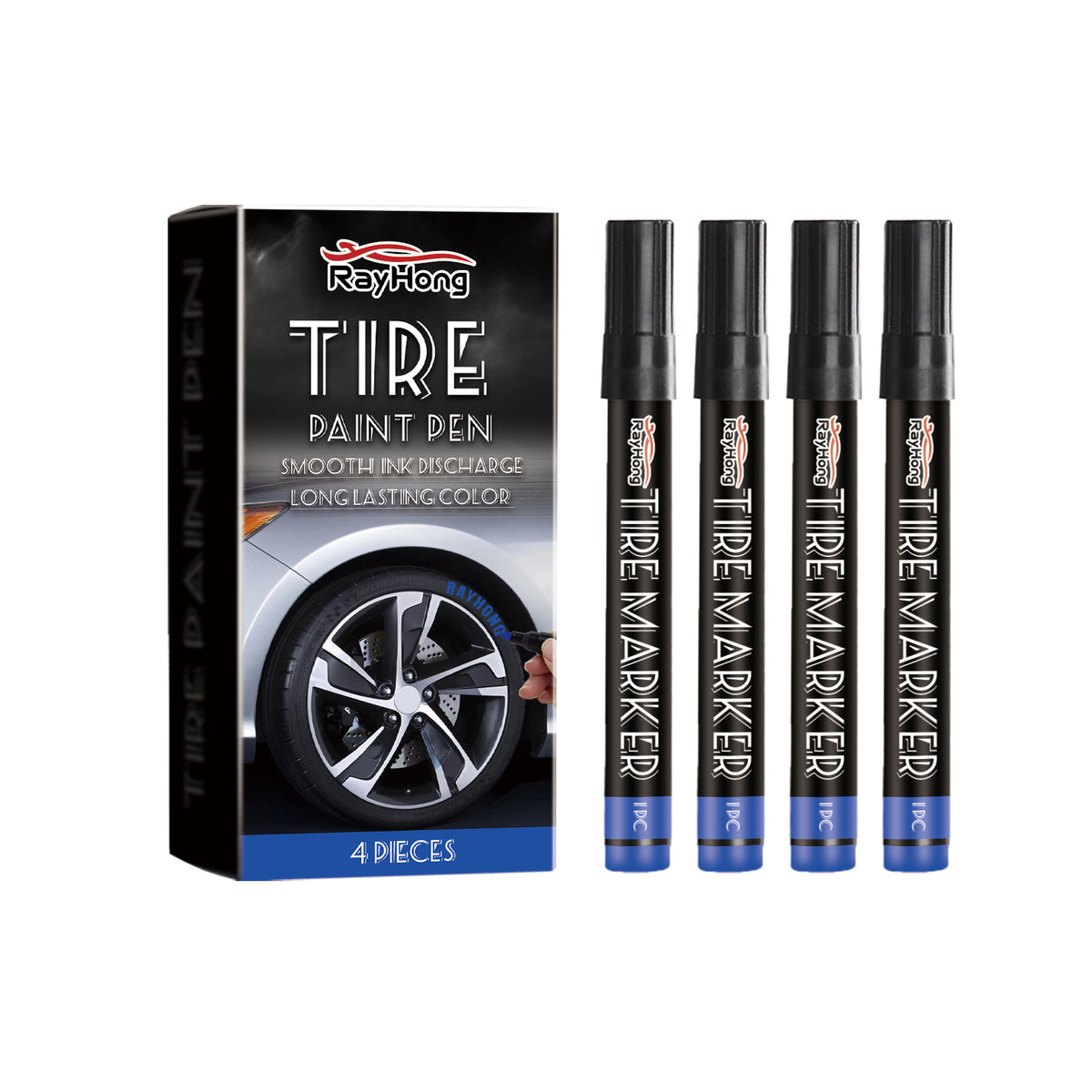 Tire Marker Pen Graffiti Quick Dry Car Home
