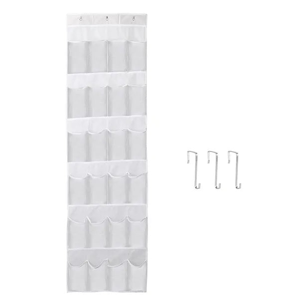 1pc over the door shoes packaging and components
