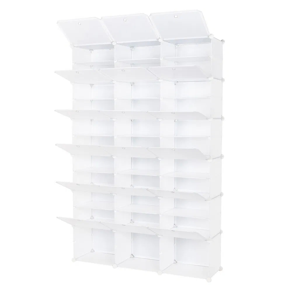 12-tier portable 72 pair shoe product angle 7