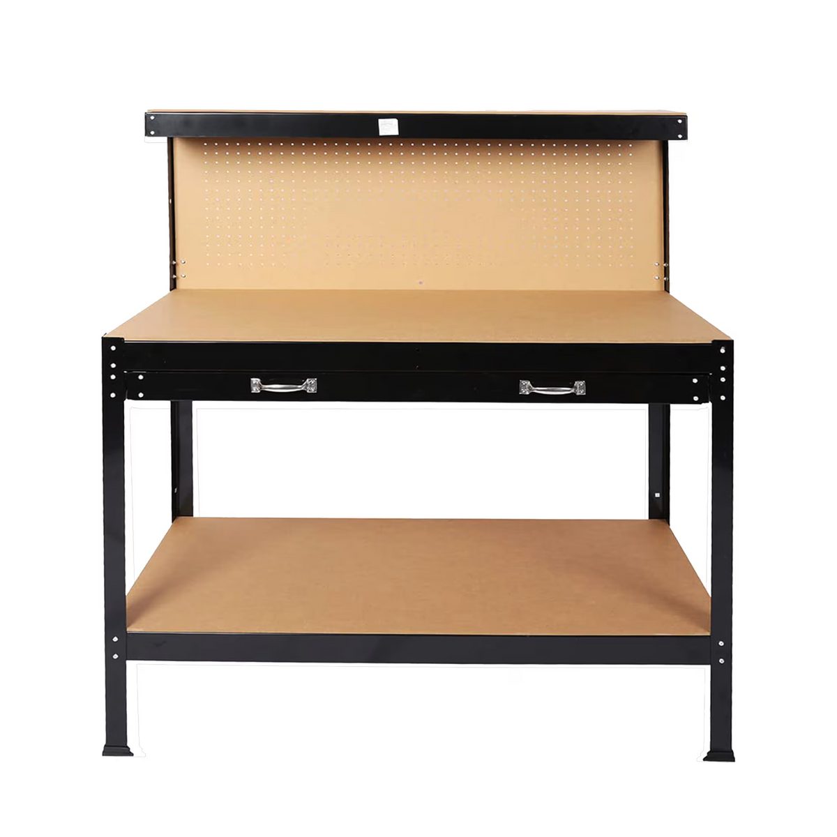 Workshop Workbench with Tool Storage