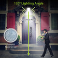 Solar Street Path Light Outdoor 180LEDs Radar Sensor Remote Control Wireless
