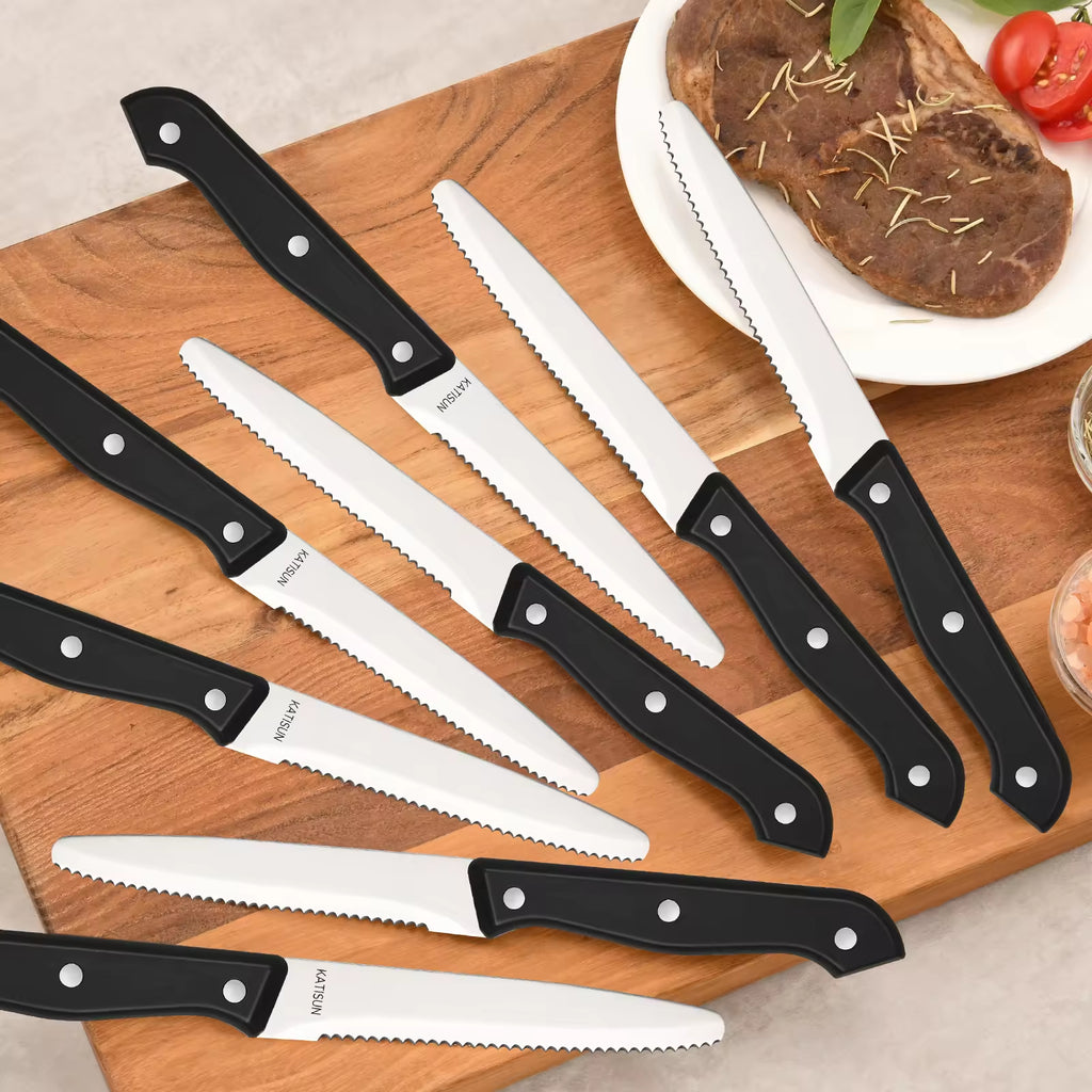 12 piece Kitchen Knife And Accessory Set With High carbon Stainless Steel - Image 3
