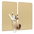 2 Pack 32"x20" Natural Sisal Cat Scratching Mats Multifunctional Resting &