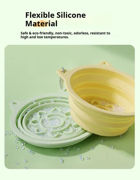 in pet travel collapsible bowl product angle 10