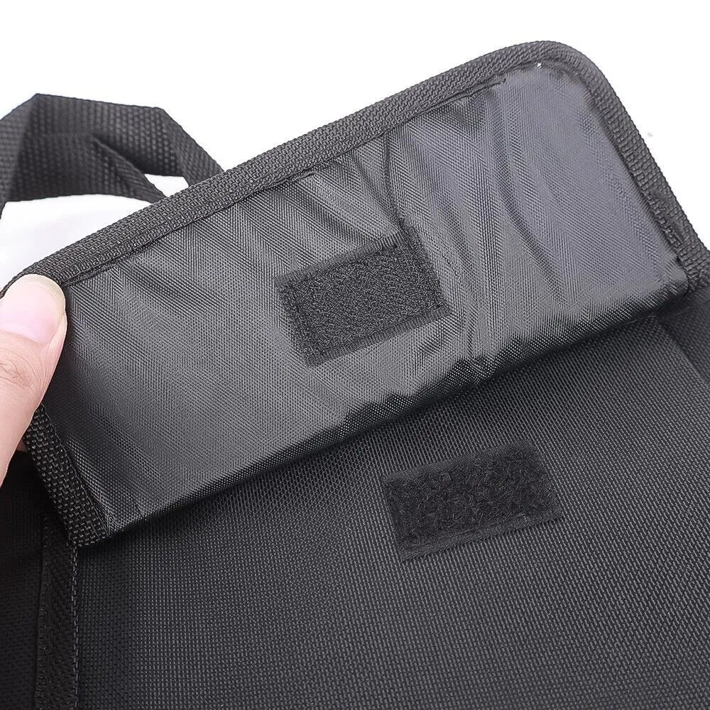 trunk cargo organizer folding storage in use lifestyle