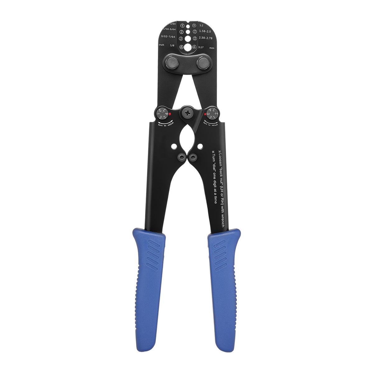 Crimping Tool 3/64" 1/8" Steel Wire Rope Crimper With Clear Metric And - Image 5