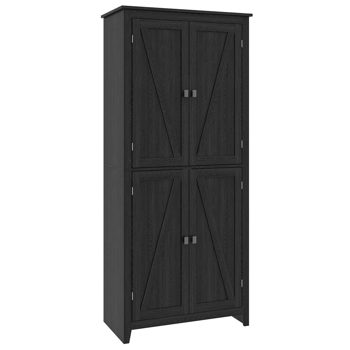 72" Freestanding Storage Cabinet Kitchen Pantry Cabinet with Doors and Shelves - Image 3