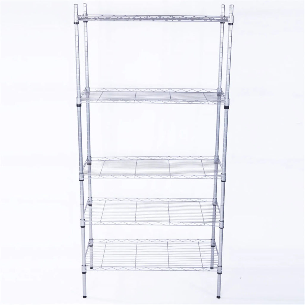 5-shelf adjustable heavy duty storage in use lifestyle