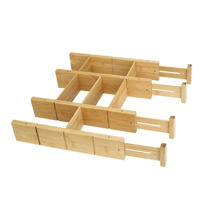 adjustable bamboo drawer dividers