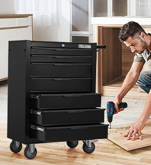 Tool Cabinet Tool Cart 24.2inch With Drawers And Wheels - Image 5