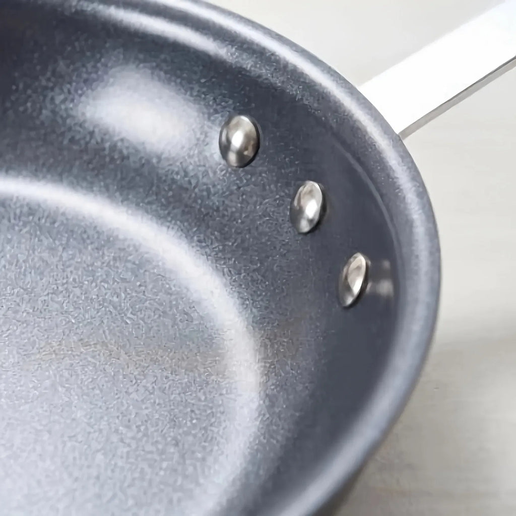 Ceramic Nonstick Egg Pan Aluminum Frying Pan with Stainless Steel Base Oven - Image 2