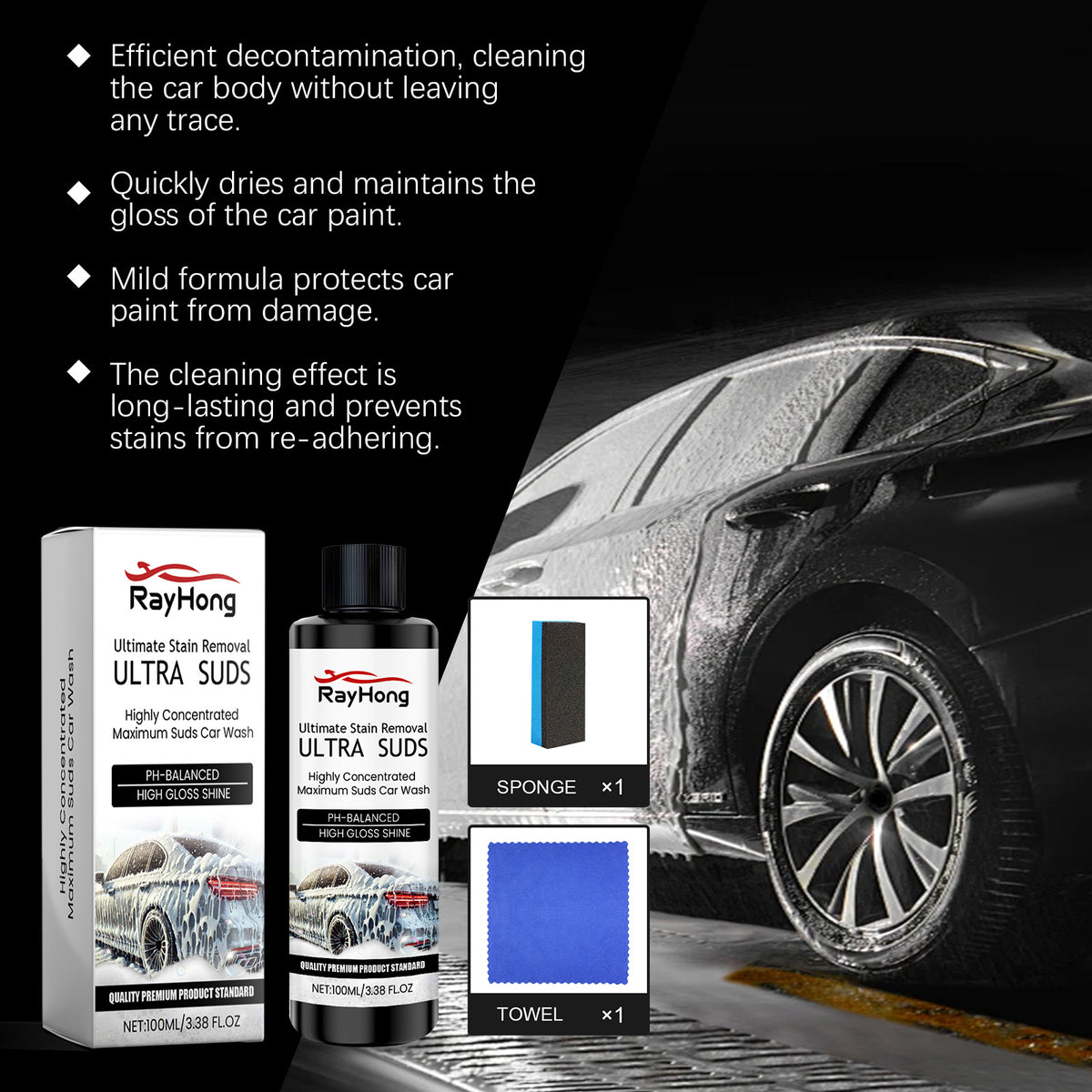 Decontamination Car Wash Home Dust Proof Stubborn Stain Cleaner - Image 5