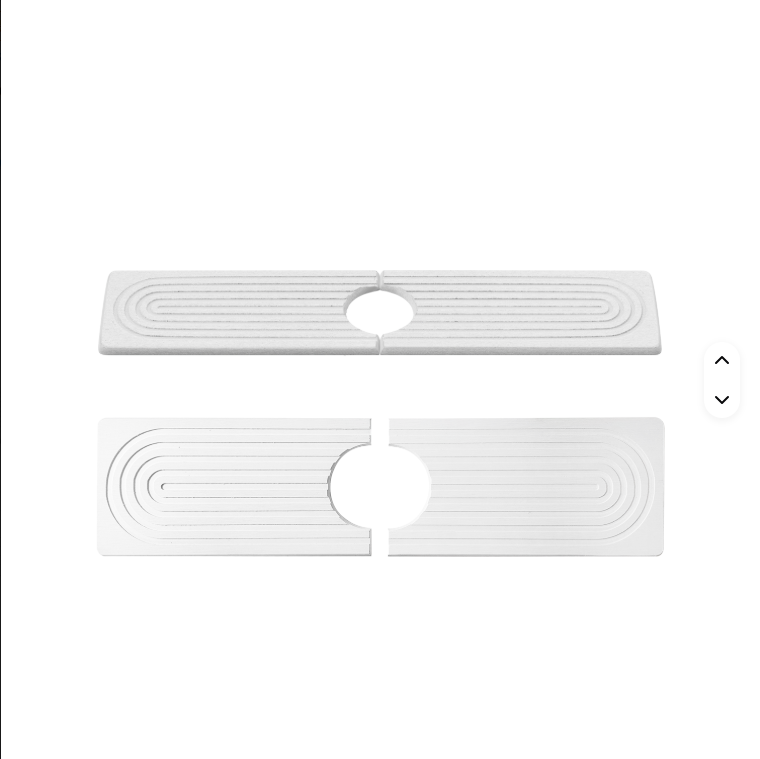 Diatomaceous Earth Sink Tray Stone Home Sink Caddy Kitchen Instant Dry Sink Organizer - Image 3