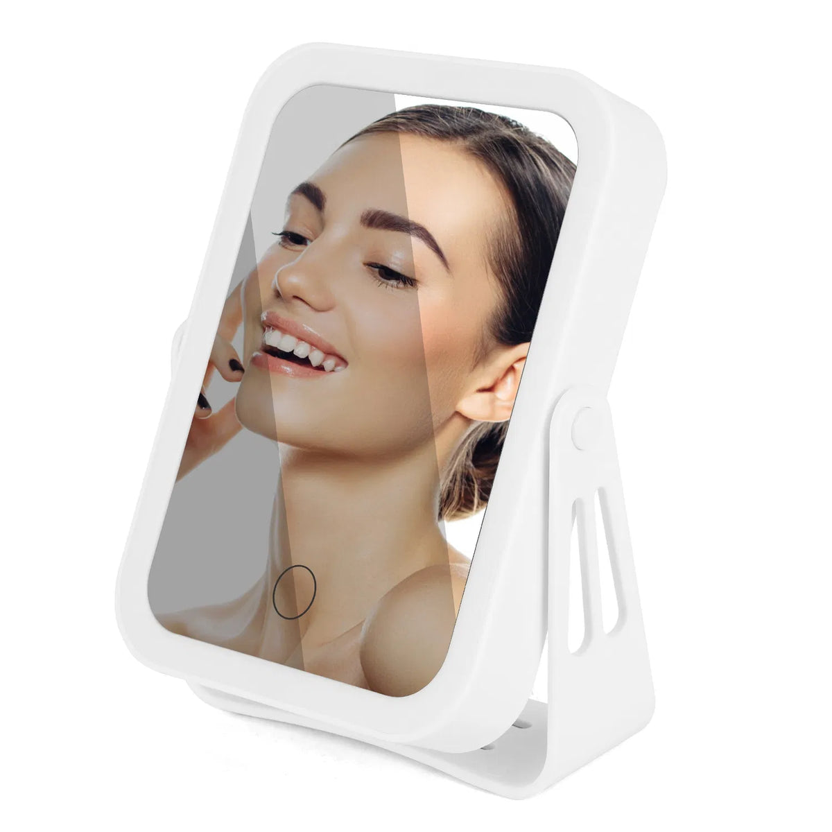 10X Magnifying Lighted Makeup Mirror Double Sided Travel Makeup Mirror with 3 - Image 5