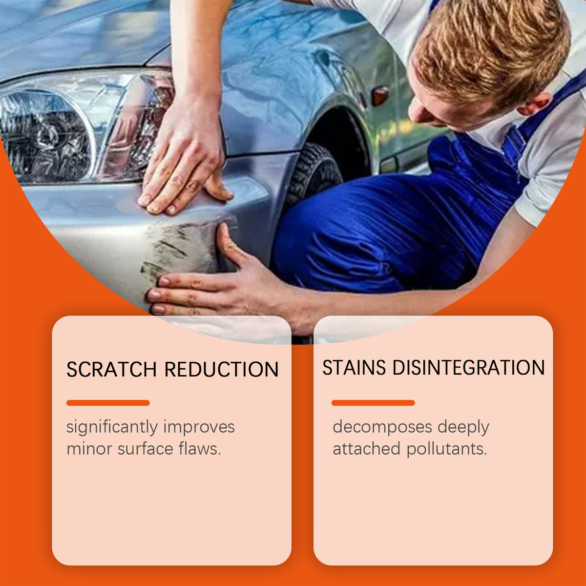 Car Scratch Care Agent Body Decontamination Gloss Polish Restoration