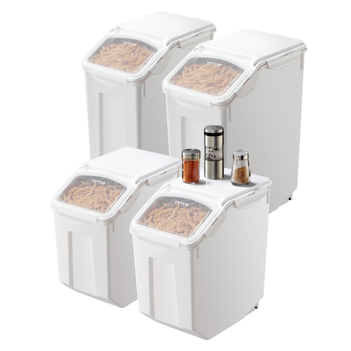 5galx2 Ingredient Storage Container Airtight Kitchen Bin - Main View