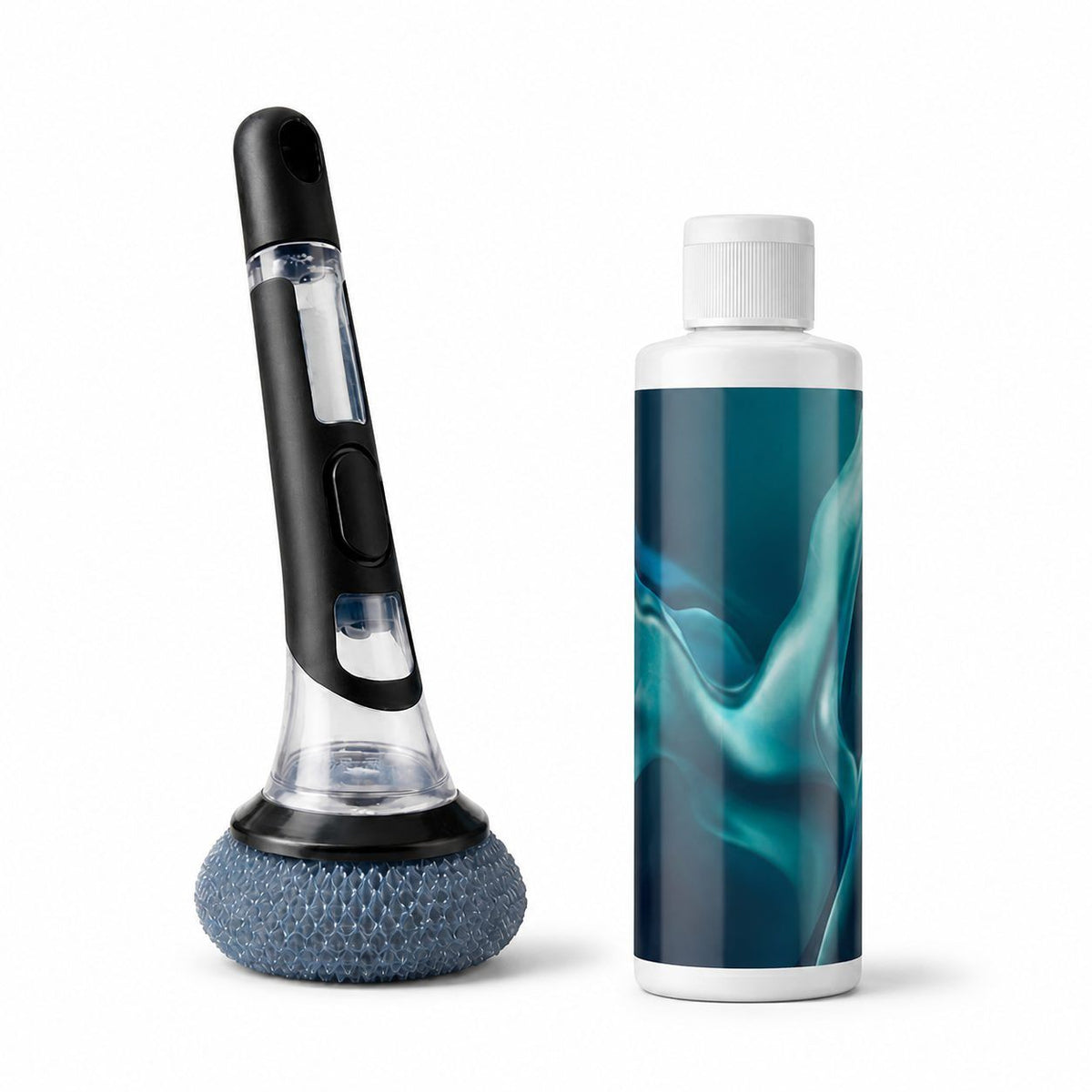 Juefesi Refillable Dish Scrub Brush Set 150 ml Set