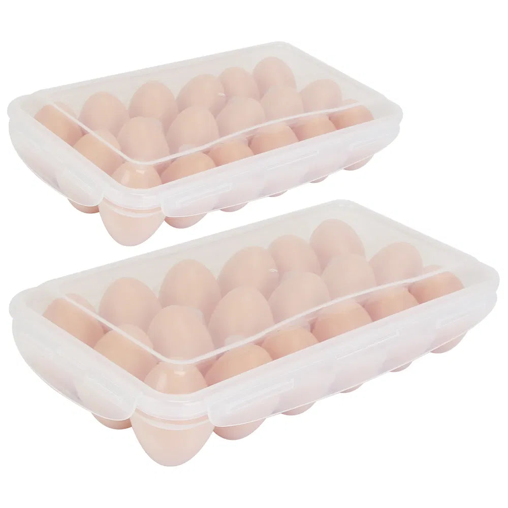 2pcs egg holder stackable plastic product angle 6