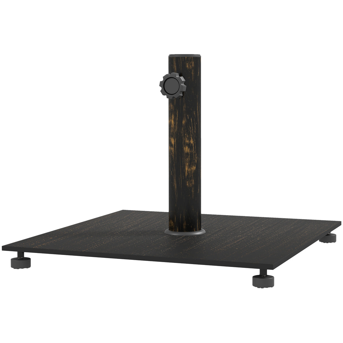 29-lb Square Patio Umbrella Base - Bronze