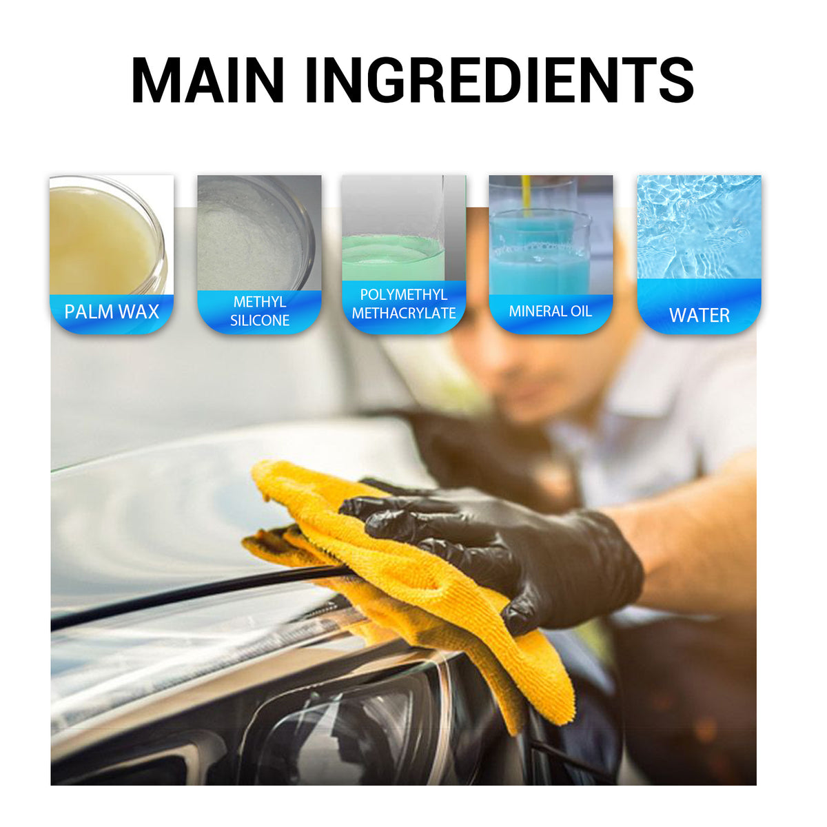Car Coating Agent Multi Purpose Paint Restoration Crystal Sealant - Image 5