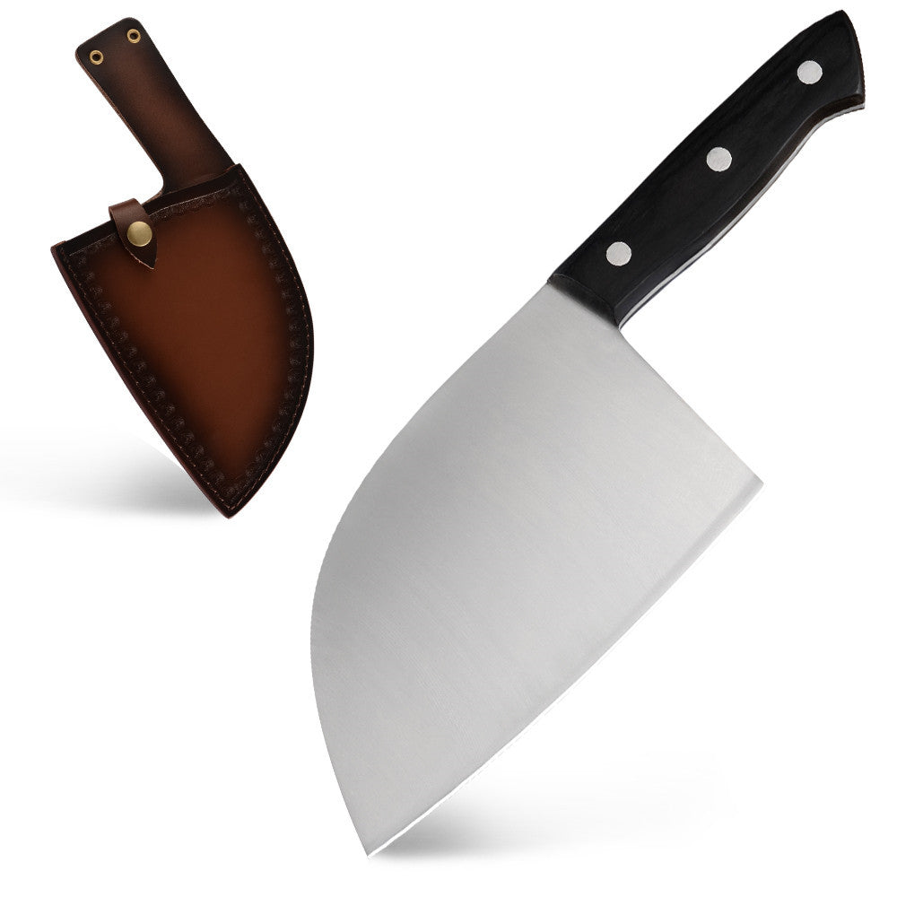 Household Chinese Kitchen Stainless Steel Butcher Knife - Image 4