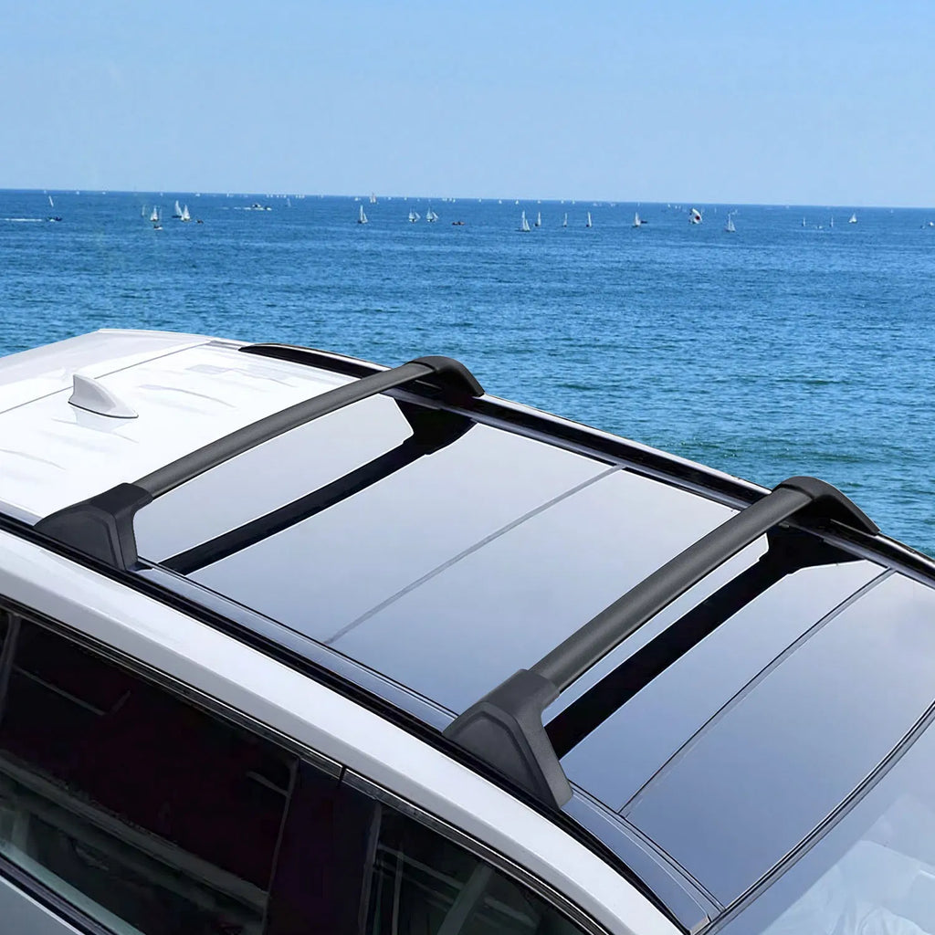 Car Roof Rack Cross Bars Aluminum Alloy Cargo Carrier Rooftop Crossbars Fit for - Image 5