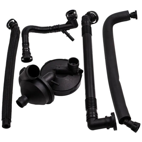 PCV Crankcase Vent Valve & Breather Oil Separator Hose Kit for BMW E46 X3 E60 - Image 4