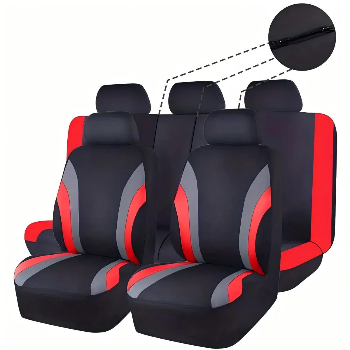 5 Seat Car Seat Cover Classic And Timeless Design Thin 2mm Thickness - Image 4