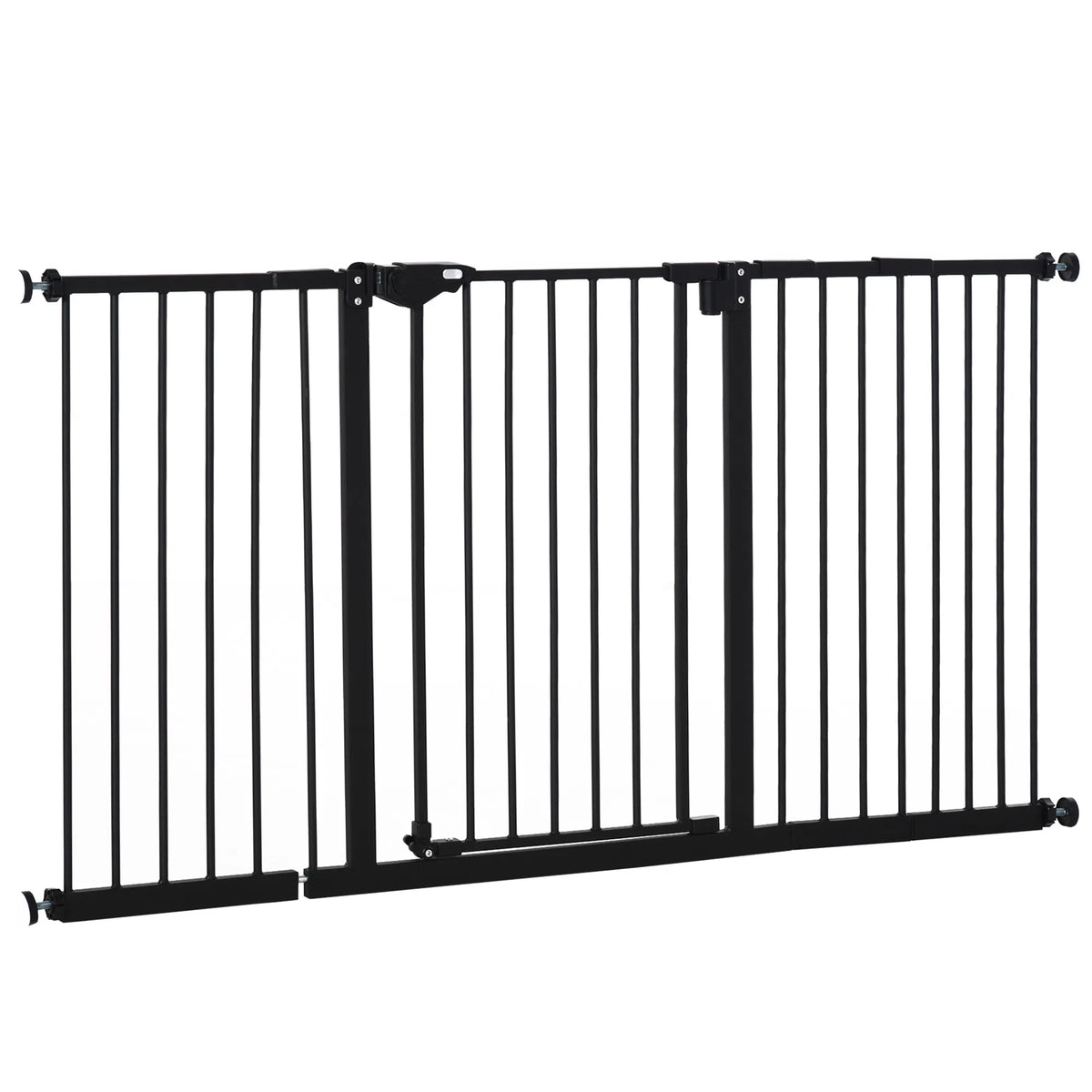 Pet Gate with Door Dog Gate and Barrier Indoor for Stairs Includes 7" 8" 12" - Image 5