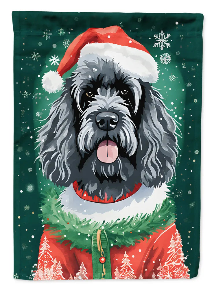 Portuguese Water Dog Christmas House Flag Large Porch Sleeve Pole Decorative - Image 8