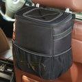 car garbage can trash with dimensions and features