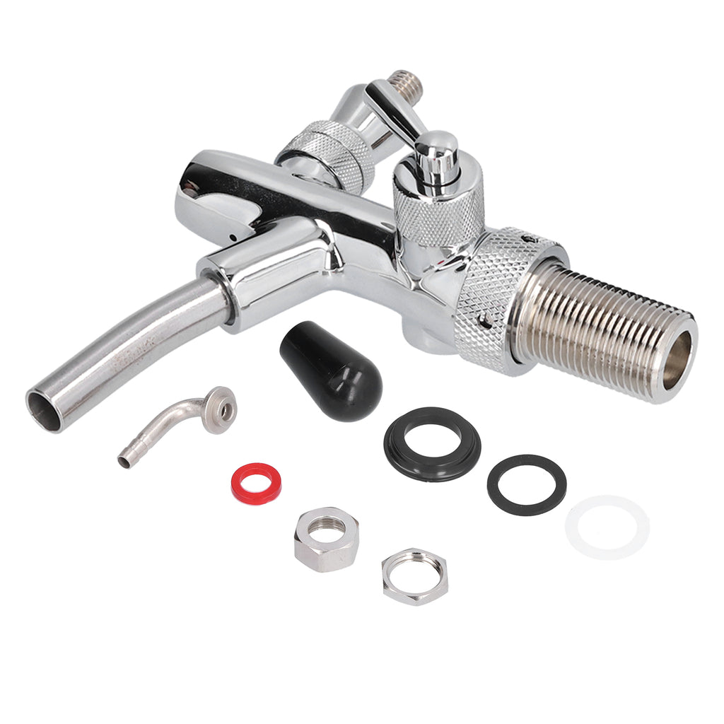 Beer Tap G5/8 Brass Stainless Steel Adjustable Good Sealing Beer Keg Faucet For - Image 4