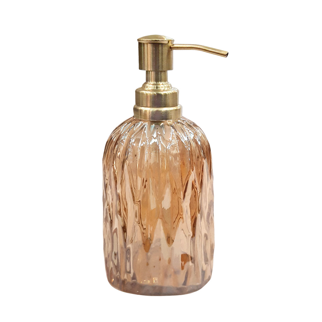 Glass Liquid Soap Dispenser Pump Bottle Bathroom Vanity Kitchen Sink Holds - Image 3