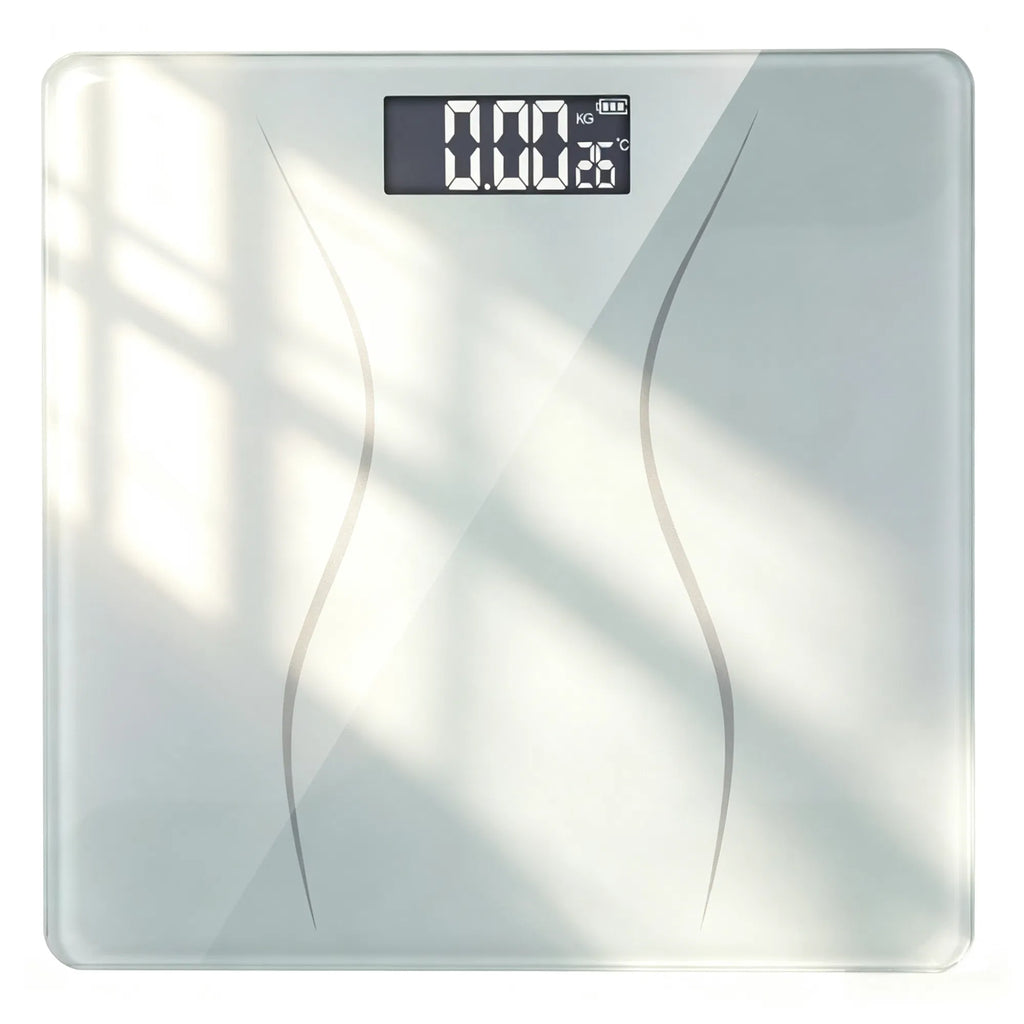 Slim Waist Pattern Personal Scale White - Image 5