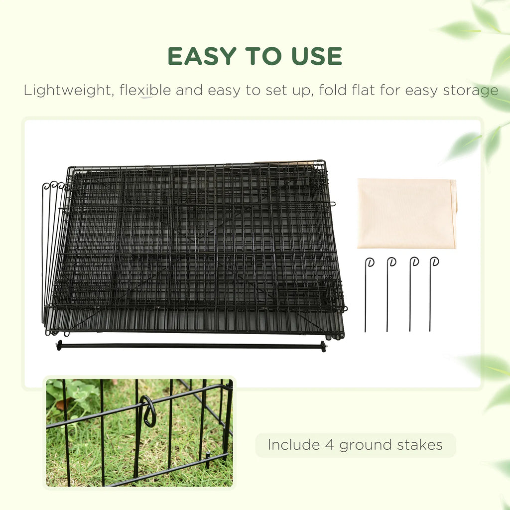 87x41x41 IN Catio Rabbit Guinea Pig Cage Chicken Coop Run Small Animal