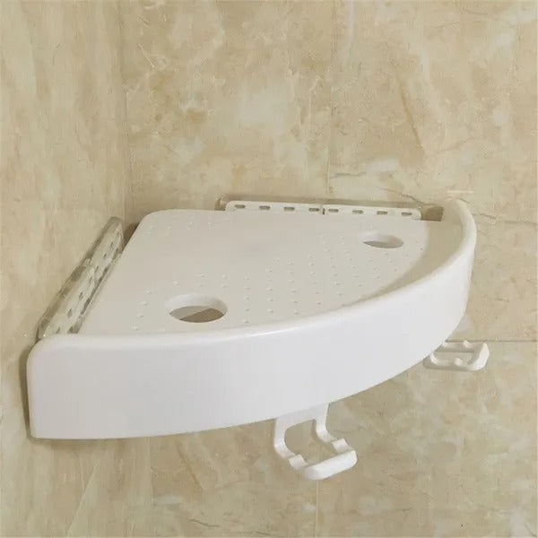 bathroom wall corner shelf organizer main view