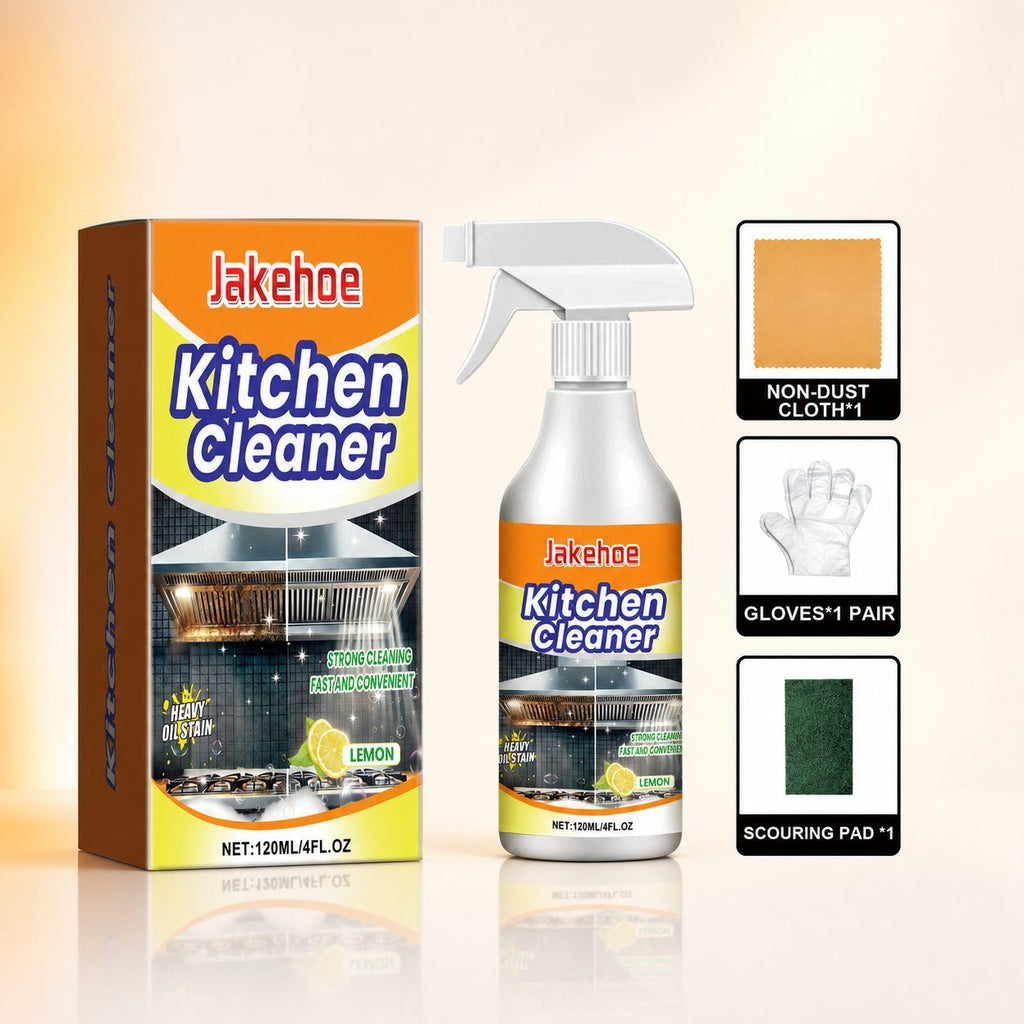 JAKEHOE Kitchen Grease Cleaning Kit 120 ml with Tools - Image 5