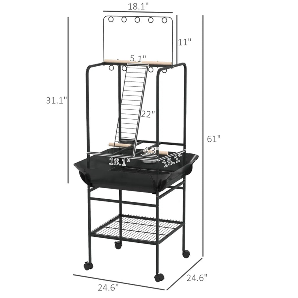 Bird Stand /Parrot Perch ( Amazon Shipping)(Prohibited by WalMart) - Image 3