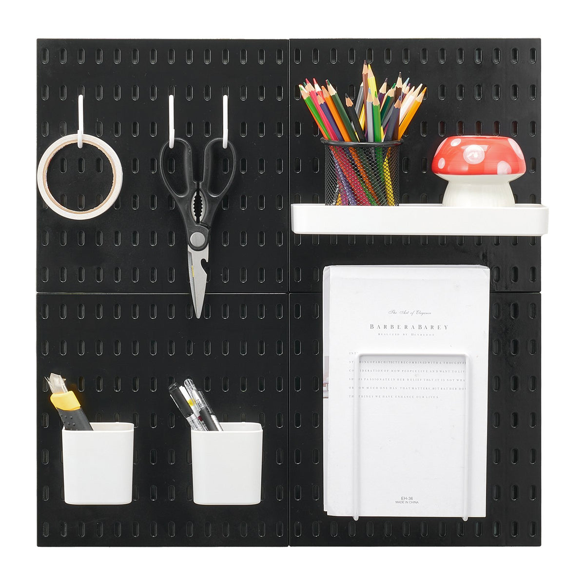 pegboard combination kit 11 plastic product angle 6