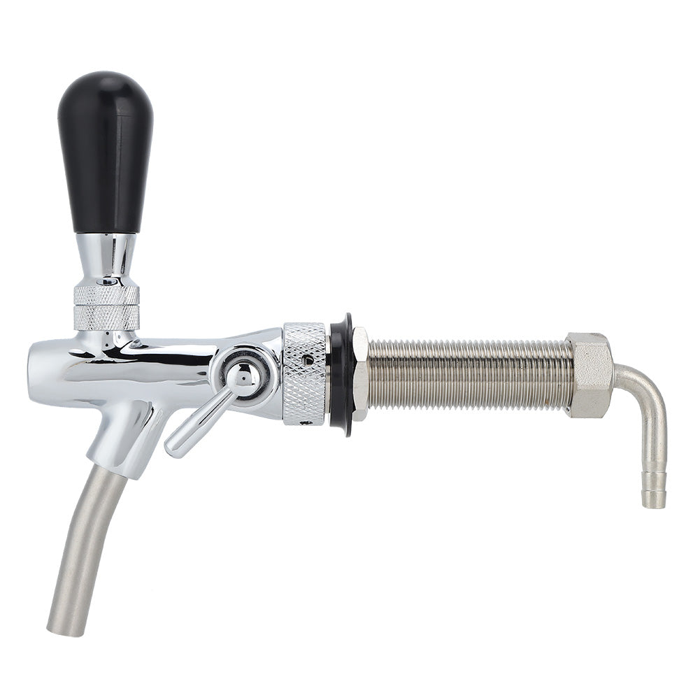 G5/8in Thread Long Shank Adjustable Draft Beer Faucet Tap Dispenser Wine Tools - Image 4