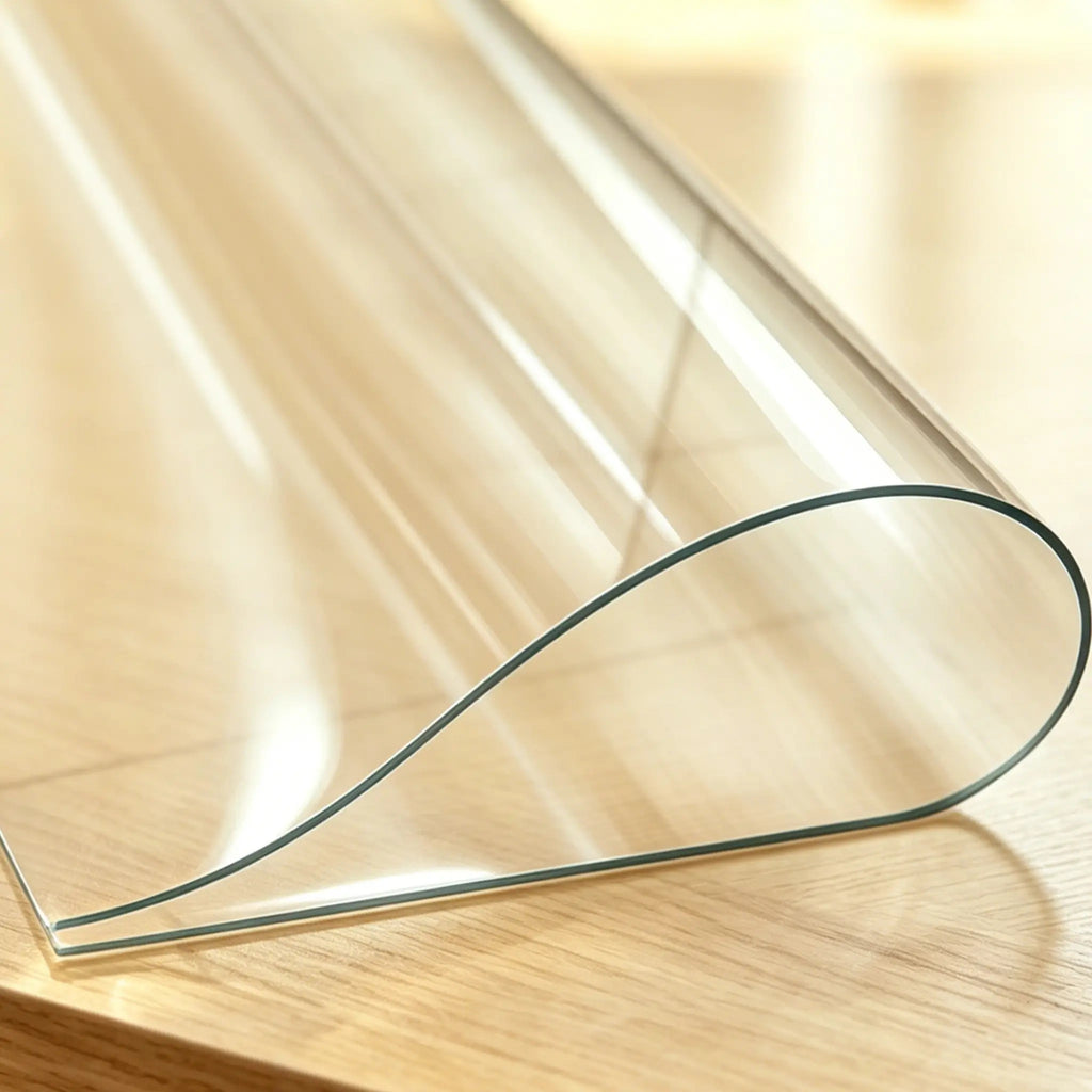 Clear Table Protector Mat 1.5mm Thickness Waterproof Heavy Duty PVC Table - Image 3