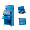 Tool Chest 8 Drawer Rolling Tool Storage Cabinet With 2 In 1 Detachable