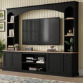 91-Inch Arched Entertainment Center