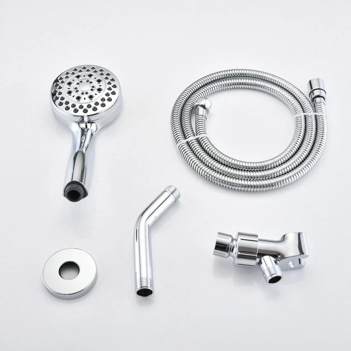 Handheld Shower Head with Hose High Pressure Shower Heads Chrome - Image 4