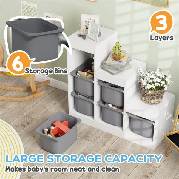 storage bins toy organizer pantry product angle 7