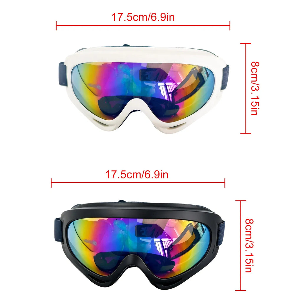 2 Pack Pet Protection Dog Sunglasses Pet Goggles Windproof Eye Wear Adjustable - Image 2
