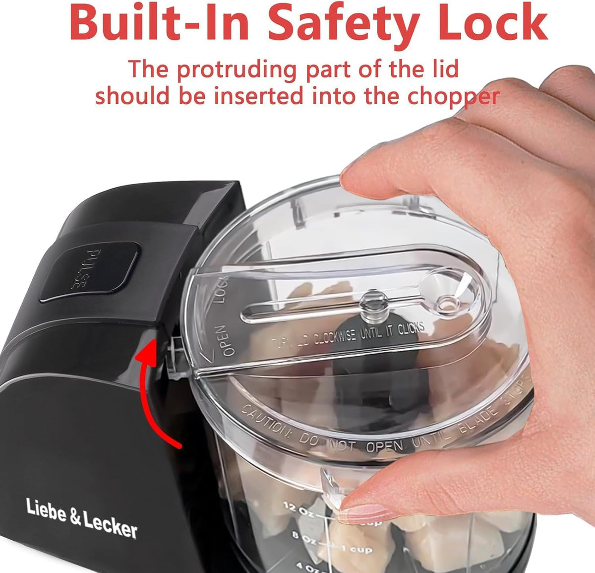 Mini Food Processor 1.5 Cup Electric Food Chopper Compact Food Prep Machine - Image 5