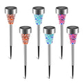 6packs solar garden lights outdoor product angle 6